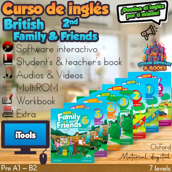 British Family & Friends 2e (7 levels)