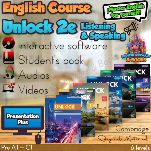 Unlock 2e Listening & Speaking (6 levels)