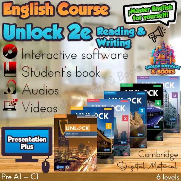 Unlock 2e Reading & Writing (6 levels)